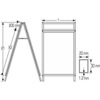 A Board “with Snap Frame Header”