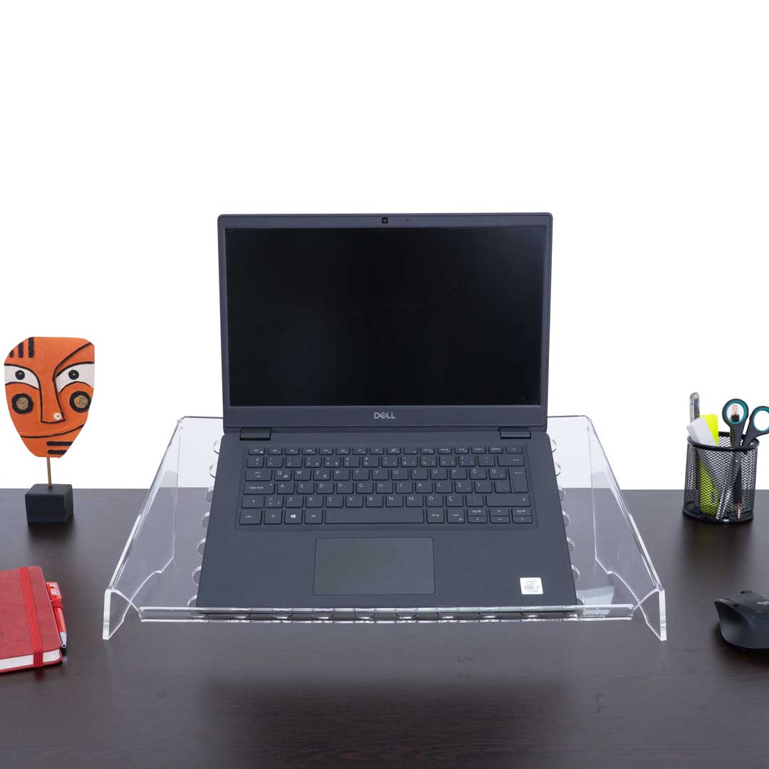 Acrylic Laptop Riser Stand