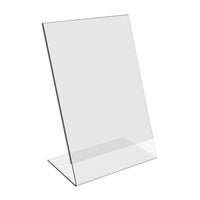 Acrylic Slant Back Sign Holder