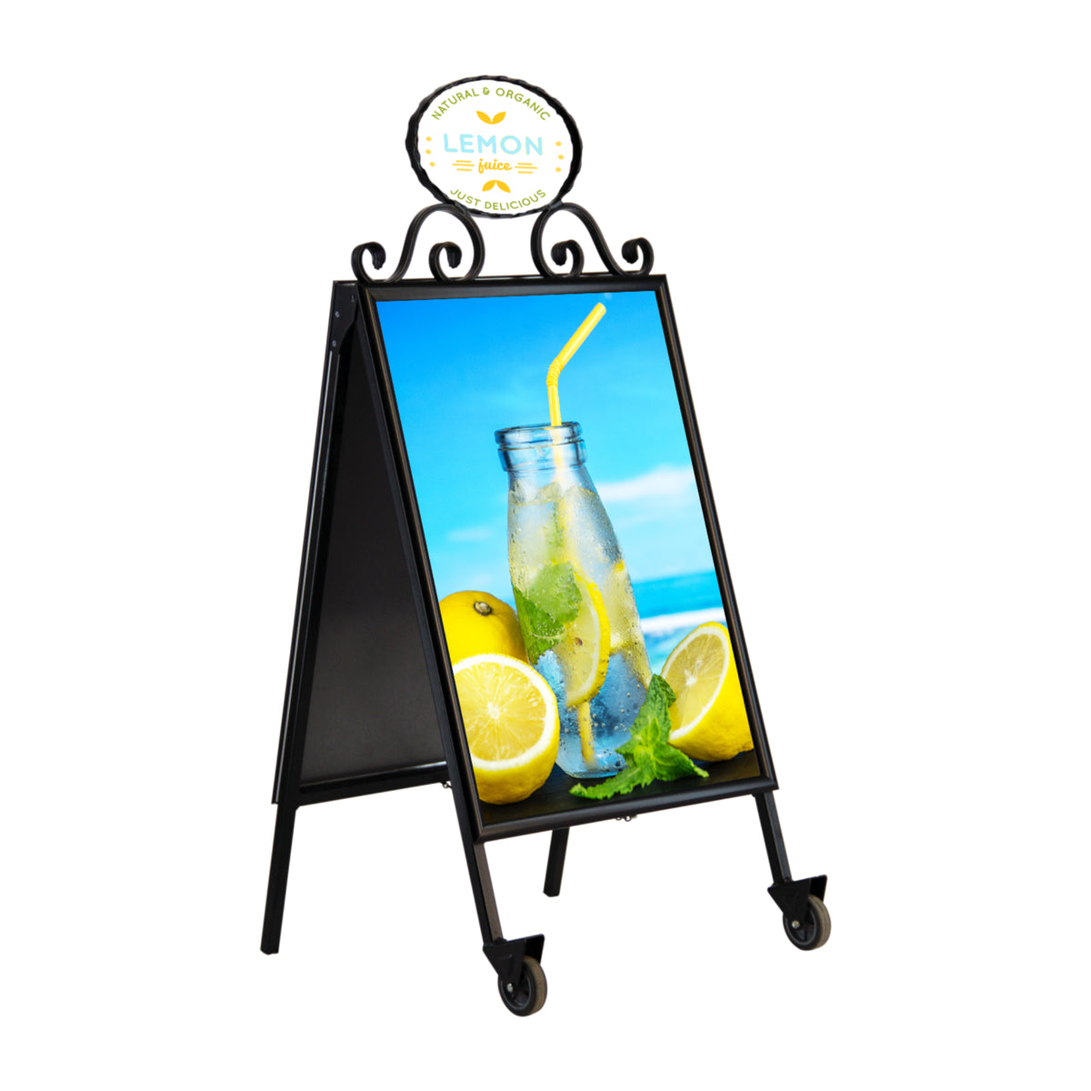 Antique A-Board “with Snap Frame”