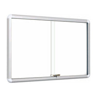Ball Bearing Sliding Door Notice Board “Magnetic”