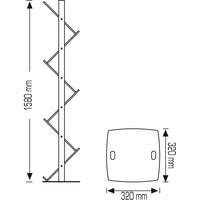 Brochure Stand Zig Zag “Double Leg”
