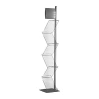 Brochure Stand Zig Zag “Single Leg”