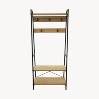Entryway Coat Rack with Shoe Storage “Carri”