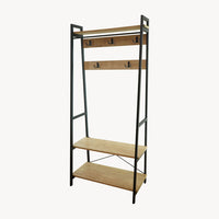 Entryway Coat Rack with Shoe Storage “Carri”