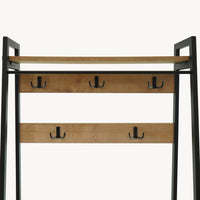 Entryway Coat Rack with Shoe Storage “Carri”