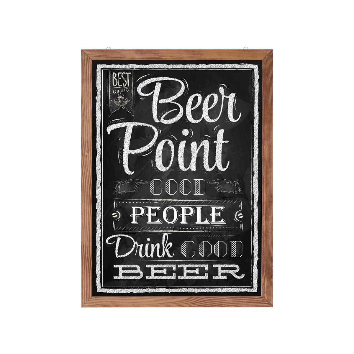 Chalk Wooden Frame