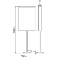 Chrome Lightbox Stand