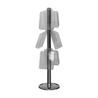 Chrome Literature Holder