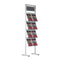 Classic Brochure Stand “with Snap Frame Header”