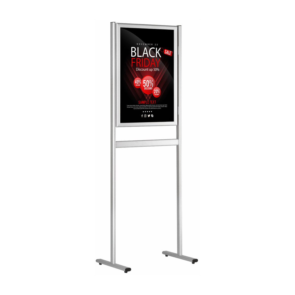 Classic Poster Stand “Hardline”