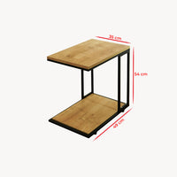 C Shaped Side Table “Coffy”