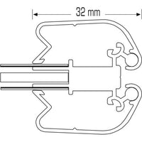 Double Sided Snap Frame – 32 mm