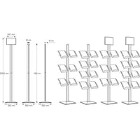 Dynamic Brochure Stands – A4