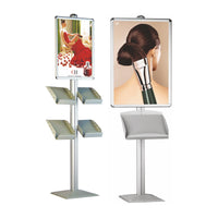 Dynamic Poster Stand – with Brochure Holder