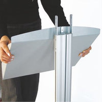 Dynamic Poster Stand – with Brochure Holder