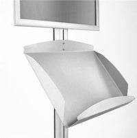 Dynamic Poster Stand – with Brochure Holder