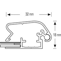 Fire Protective Frame – 32 mm
