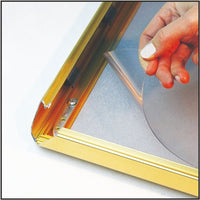 Golden Look Snap Frame
