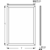 Led Frame – 25 mm Double Sided