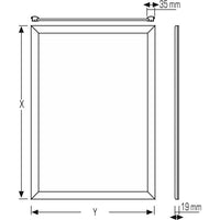 Led Frame – 35 mm Single Sided
