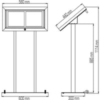 Lockable Menuboard
