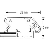 Lockable Snap Frame – 32 mm