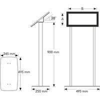 Magnetic LED Menuboard