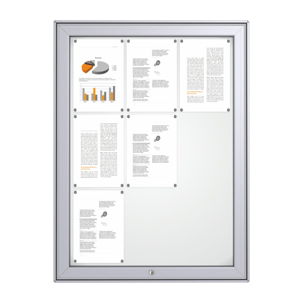 MAXI Notice Board “Magnetic”