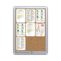 MAXI Roller Sliding Doors Notice Board “Cork”