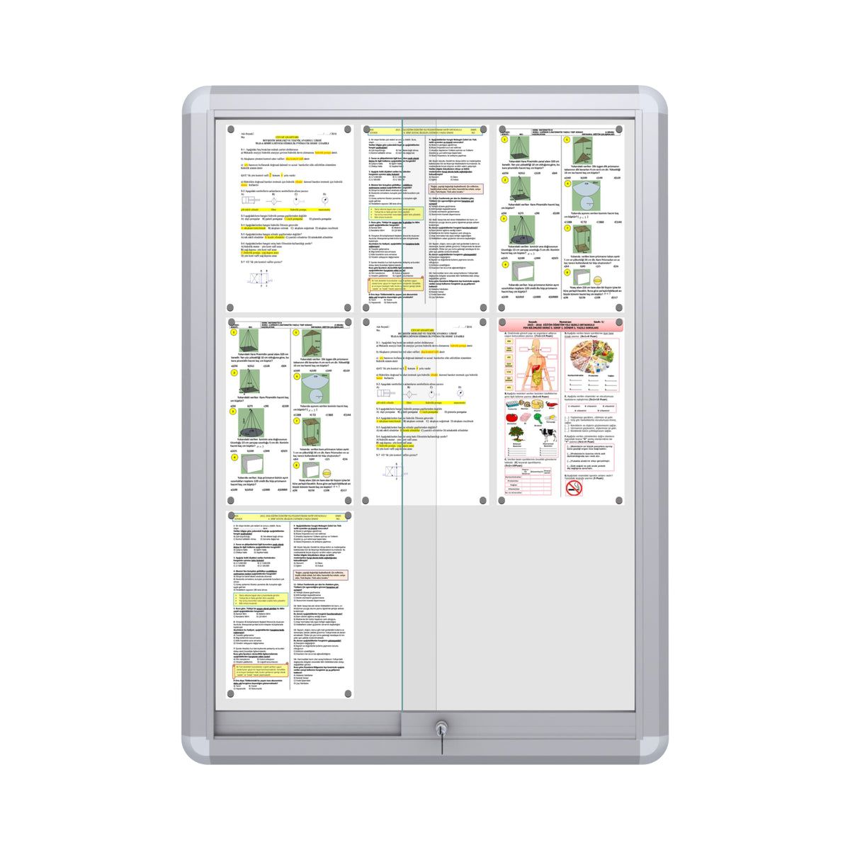 MAXI Roller Sliding Doors Notice Board “Magnetic”