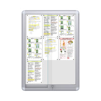 MAXI Roller Sliding Doors Notice Board “Magnetic”