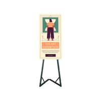 Metal Floor Easel – Adjustable