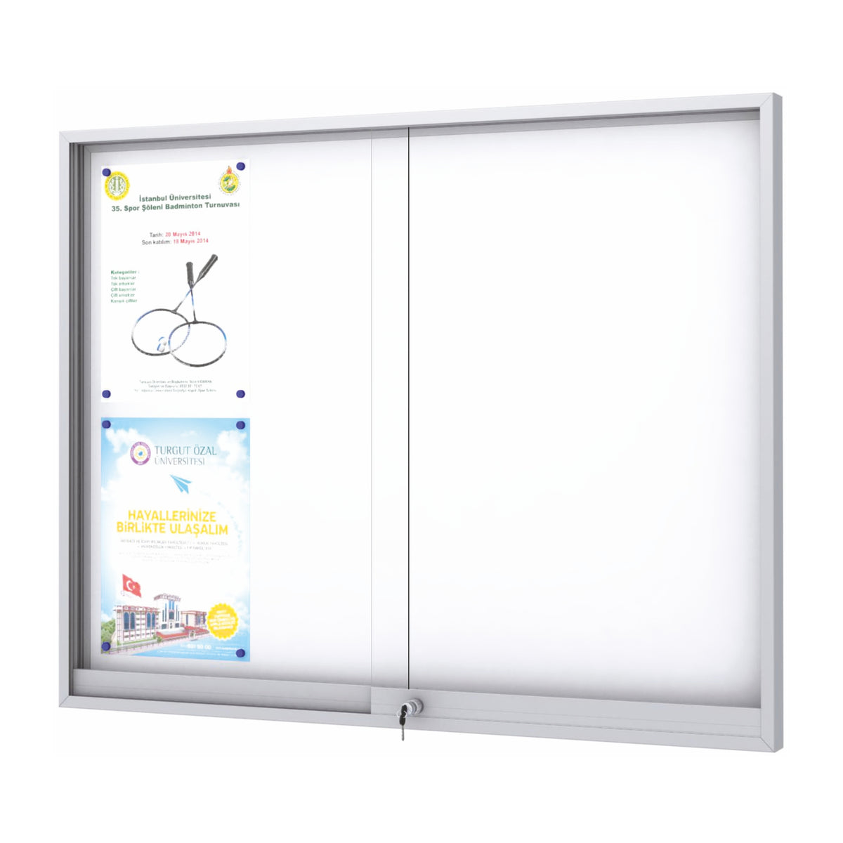 MIDI Sliding Doors Noticeboard “Magnetic”