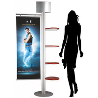 Multi Display with Banner & Shelves