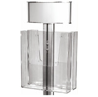 Neo Brochure Stand Pyramid