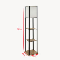 Floor Lamp With Shelves “Nimbus”