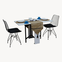 Drop Leaf Dining Table “Noma”