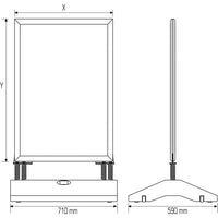 Poster Swing Sign