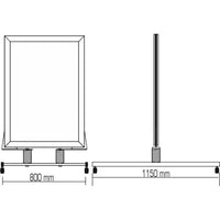 Poster Swing “with Rollers”