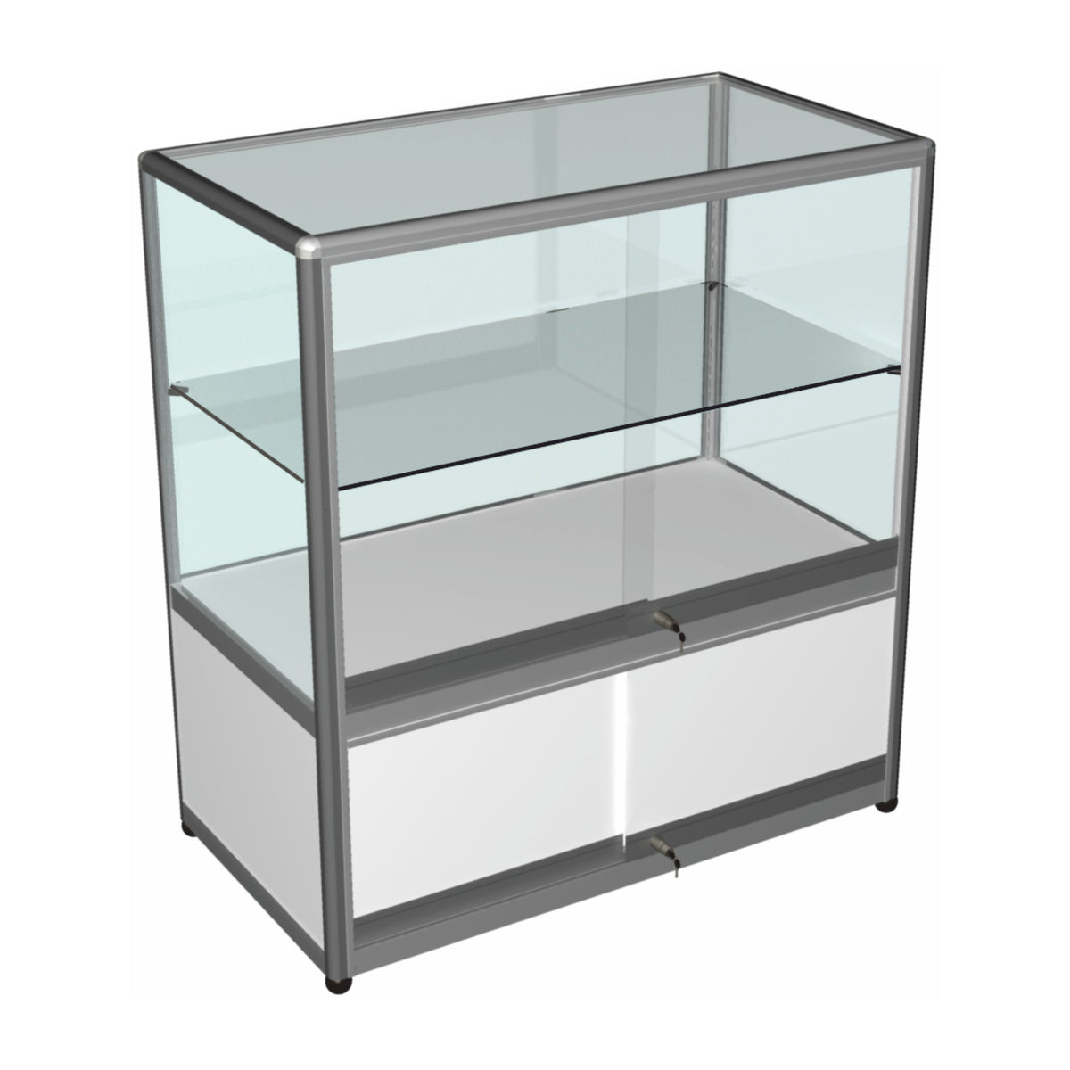 Retail & Counter Showcase “with Storage”
