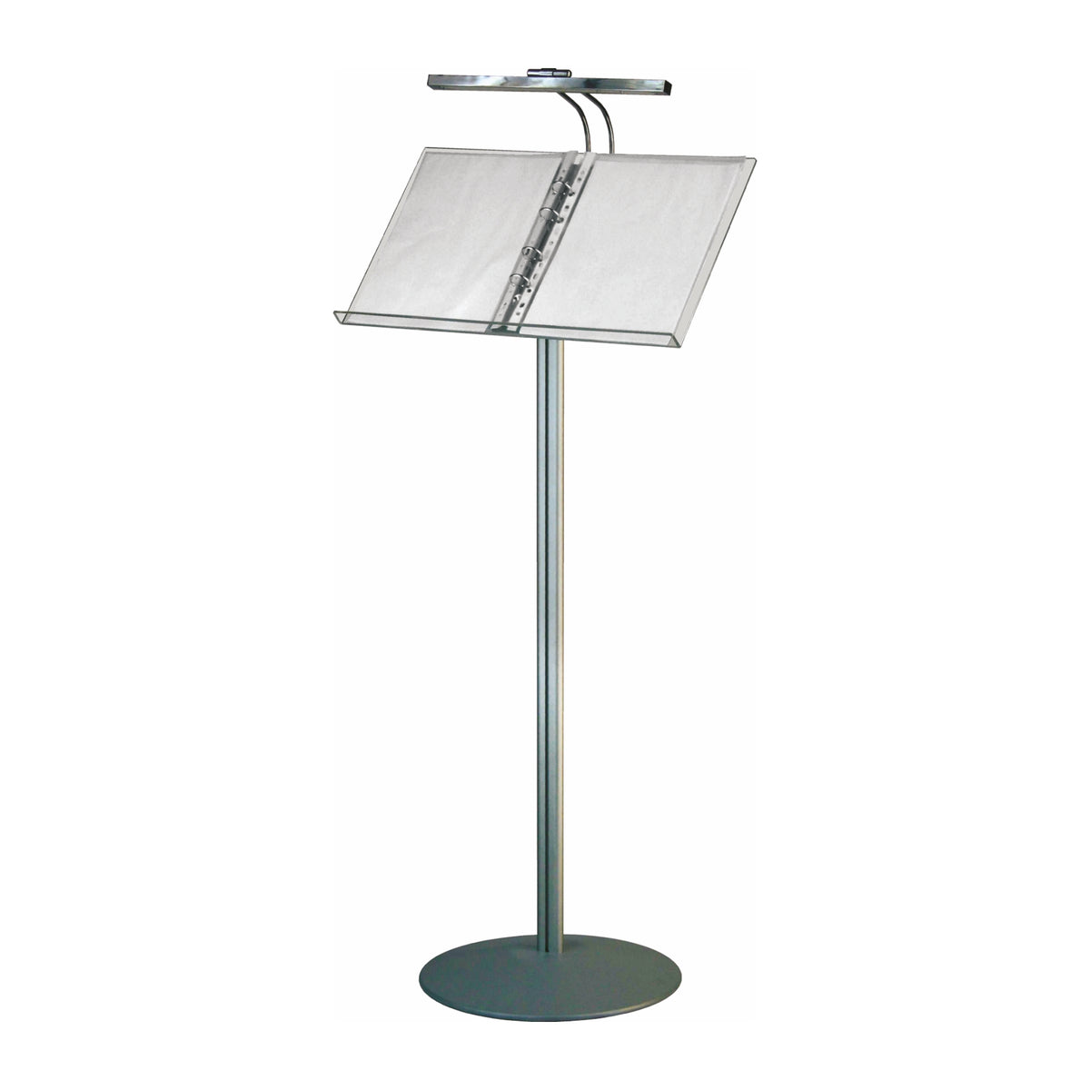 Ringbinder Information Stand “with Light”