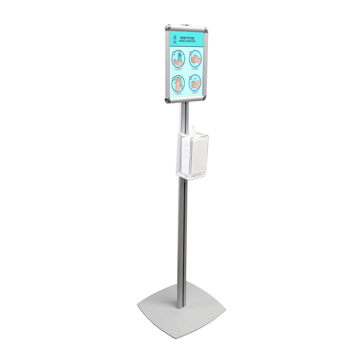Single Leg Hand Sanitizer Station