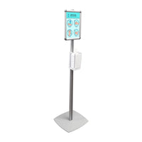 Single Leg Hand Sanitizer Station