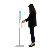 Single Leg Hand Sanitizer Station