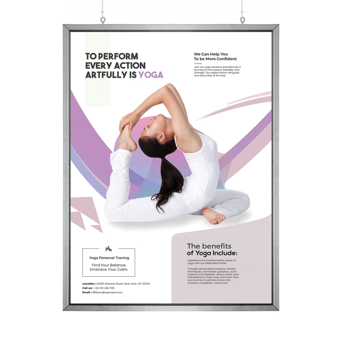 Slide in Frame “Double Sided” – Flat