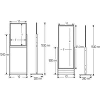 Slide in Poster Stand “Basic”
