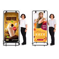 Swinging Sign Holder – Super Tall Swing Sign