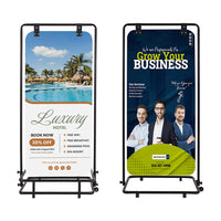 Swinging Sign Holder – Super Tall Swing Sign