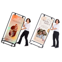 Swinging Sign Holder – Super Tall Swing Sign